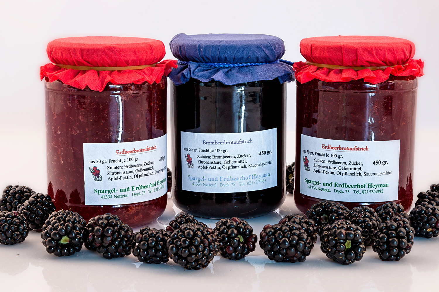 Unsere Brotaufstriche aus Erbeeren und Brombeeren - Spargel- und ... Unsere Brotaufstriche aus Erbeeren und Brombeeren - Spargel- und ...